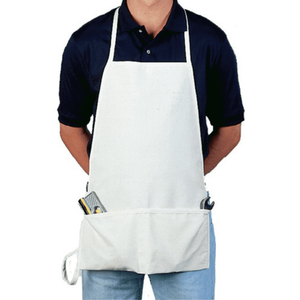 2 Pocket Bib Nail Apron