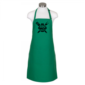 BBQ Master Apron - Kelly Green