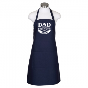 Dad the man apron - navy