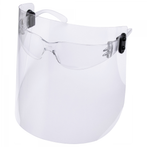 Face Shield with Safety Glasses